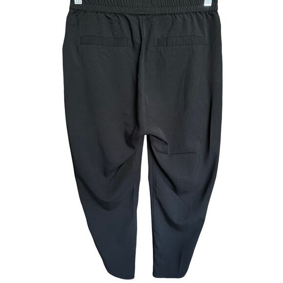 Marine Layer Allison Pant Straight Leg Elastic Waist Ankle Black Size Small - Picture 7 of 12